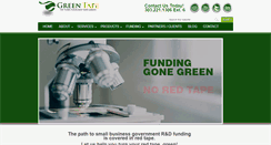 Desktop Screenshot of greentapellc.com